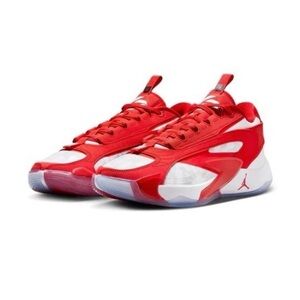 Jordan Luka 2 TB University Red White Retro Basketball Shoe FN7400-160 No Lid